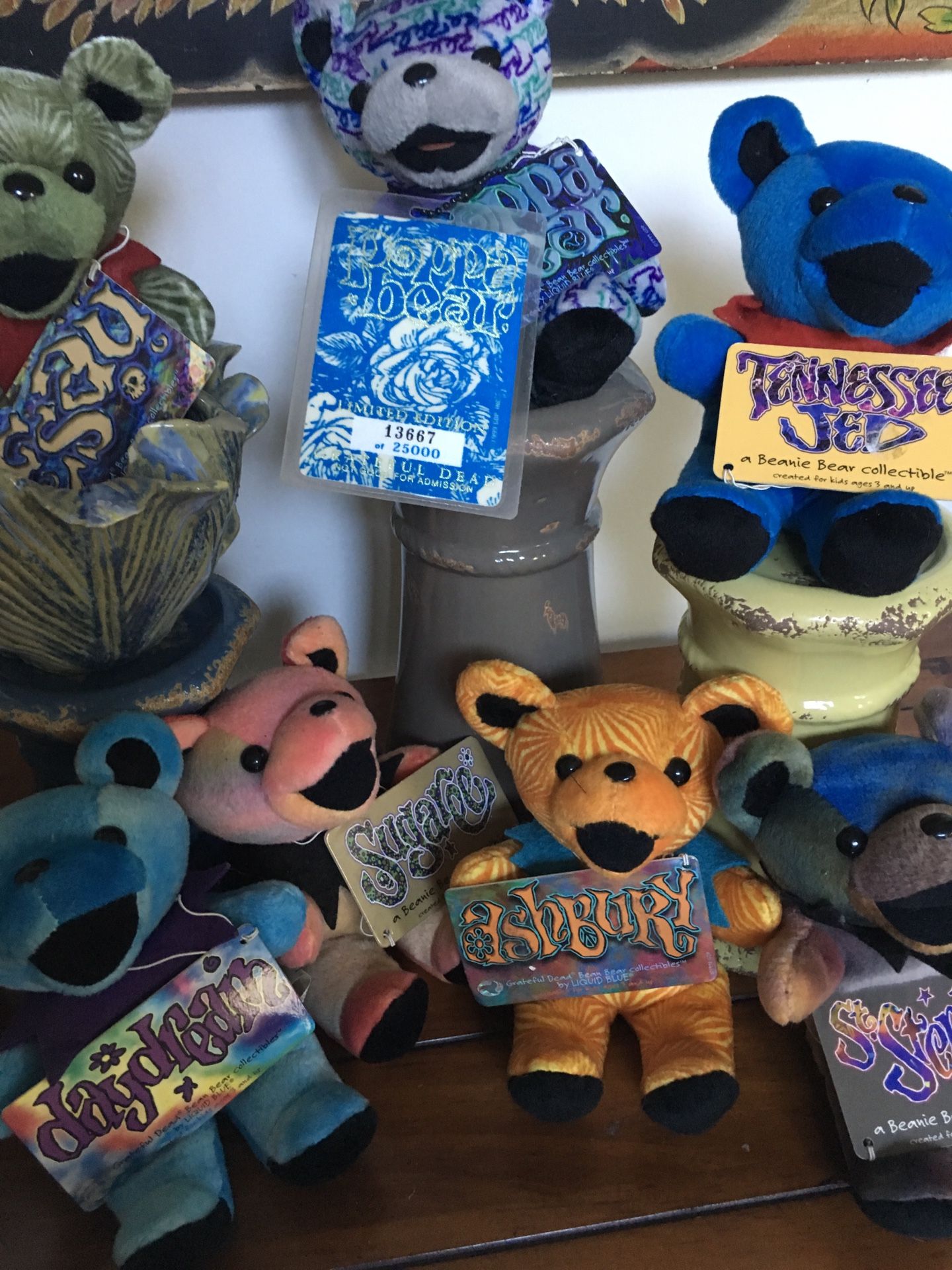 Grateful Dead Collectable Bears