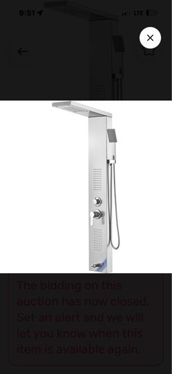 Brand, new rainfall waterfall shower