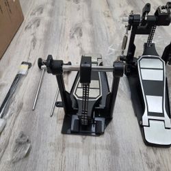 Double Bass Drum Pedal Twin Foot Pedal Percussion Drum Set Accessories — Kick Drum Single Chain