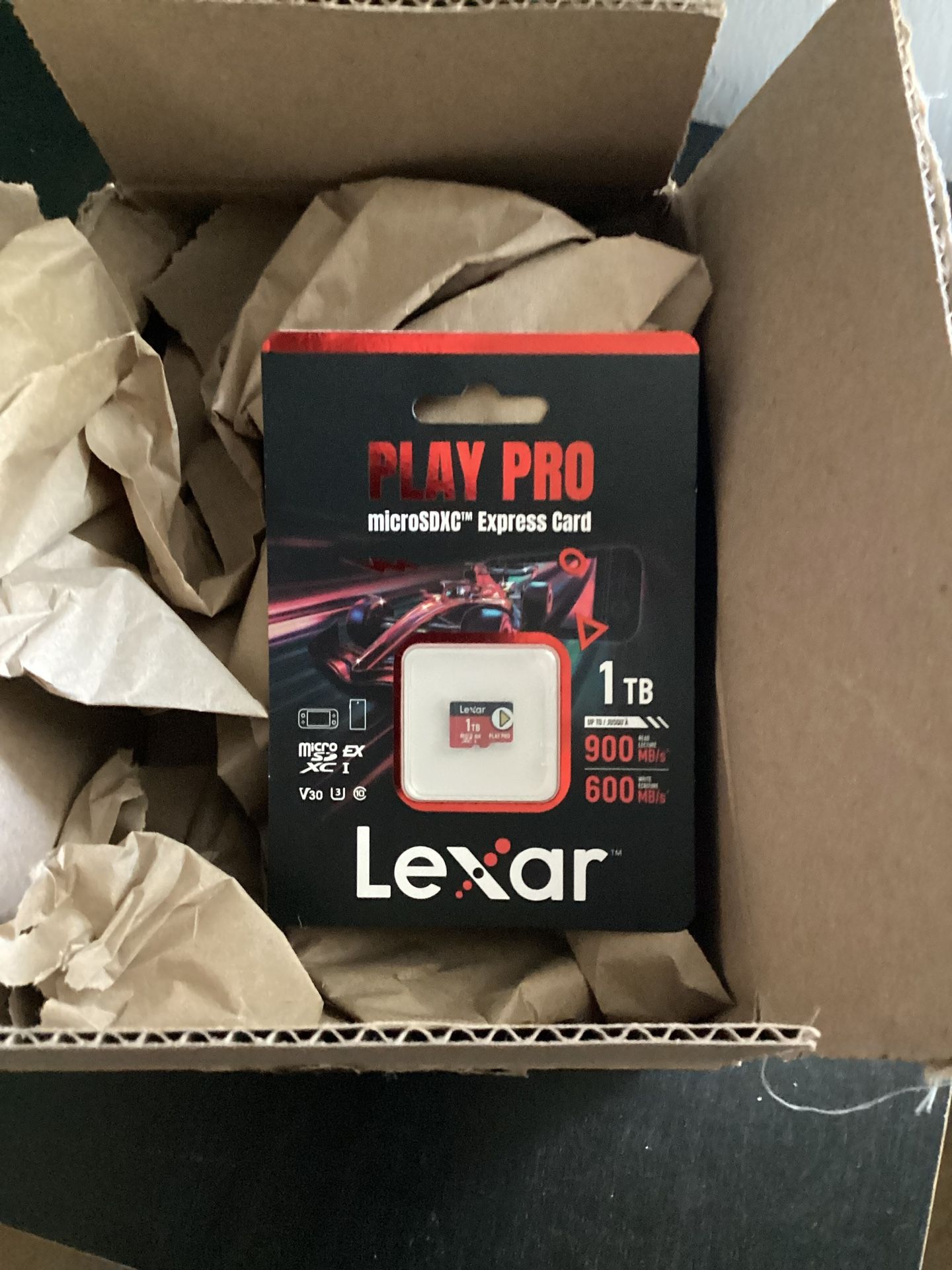 Lexar 1TB Play PRO microSD Express Card Nintendo Switch