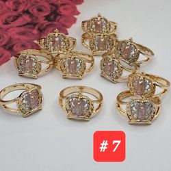 Virgin Mary Rings Gold-plated    
