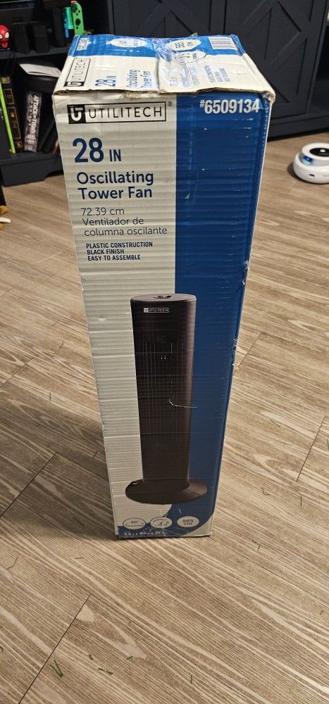 28 Inch Oscillating Tower Fan