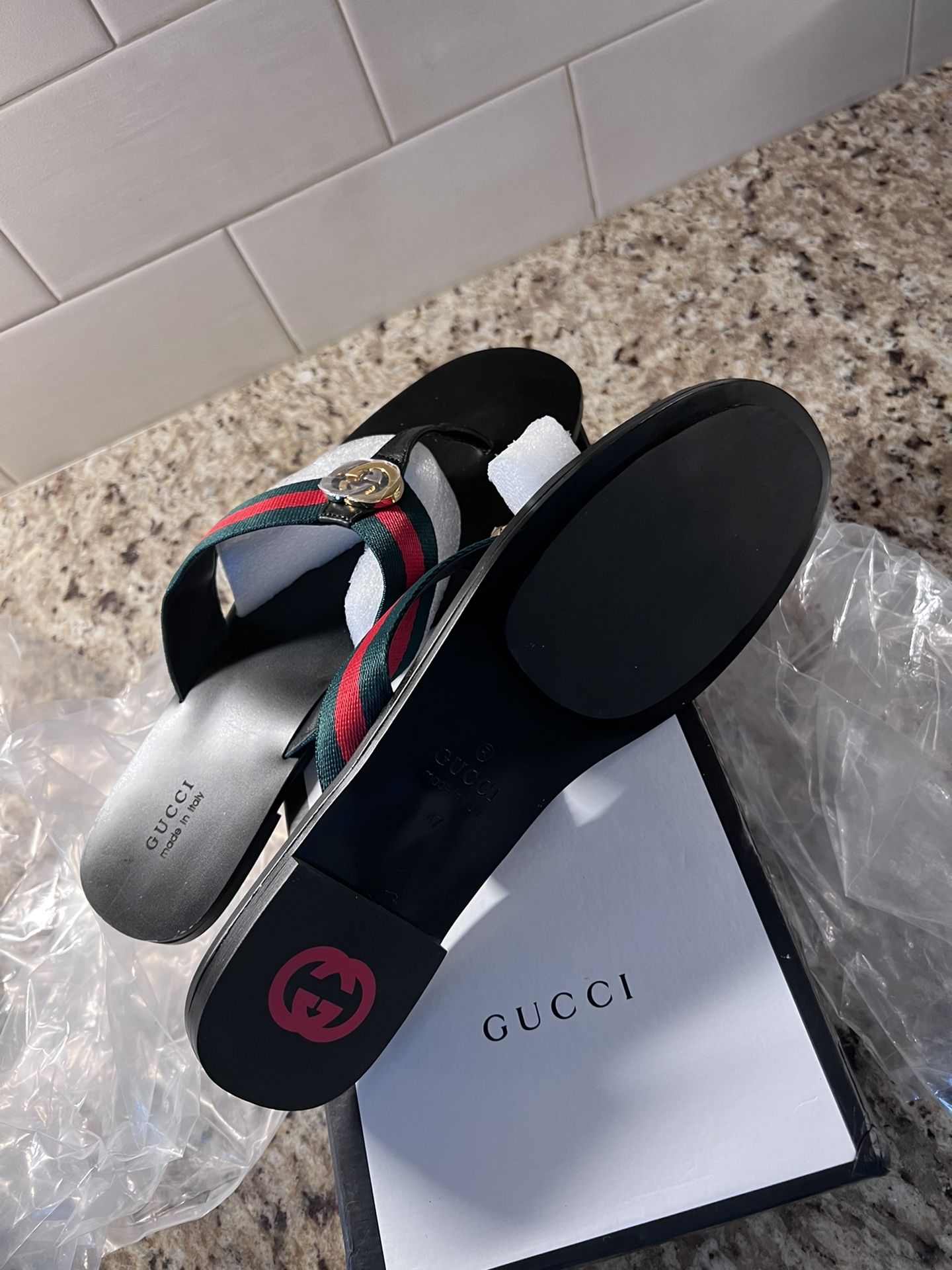 Gucci Men's Kika Thong Sandals