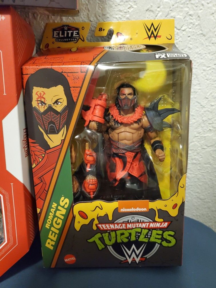 WWE TMNT Roman Reigns AS SHREDDER