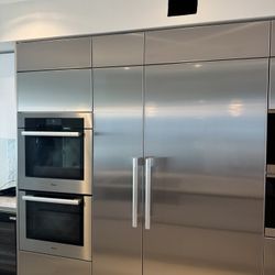Miele Side-by-Side Column Set w/ 36 Inch Refrigerator & 18 Inch Freezer - Retail: $21,900