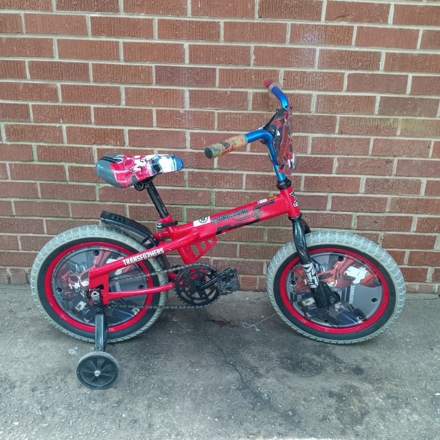 16" Transformer Optimus Prime Kids Bike 