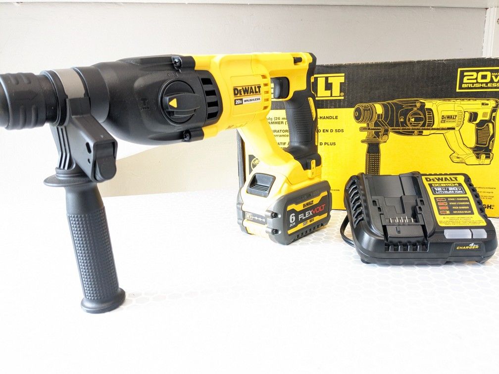 20V Max DeWalt 1" Sds-Plus Rotary Hammer Drill Combo