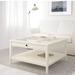 COFFEE TABLE BY IKEA LIATORP WHITE