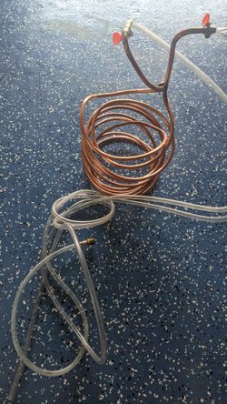 Copper Chiller For Brewing. Perfect Condition. 