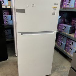 14.2 Cu Ft White Refrigerator 
