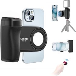 Magnetic Phone Camera Grip With Detachable Remote Trigger 