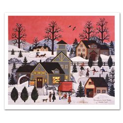 Jane Wooster Scott, "Pennsylvania Dutch Treats" Hand Signed Limited Edition Lithograph with Letter of Authenticity.