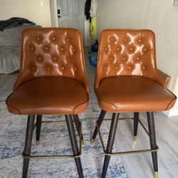2 Modern Bar Stools - Great Condition