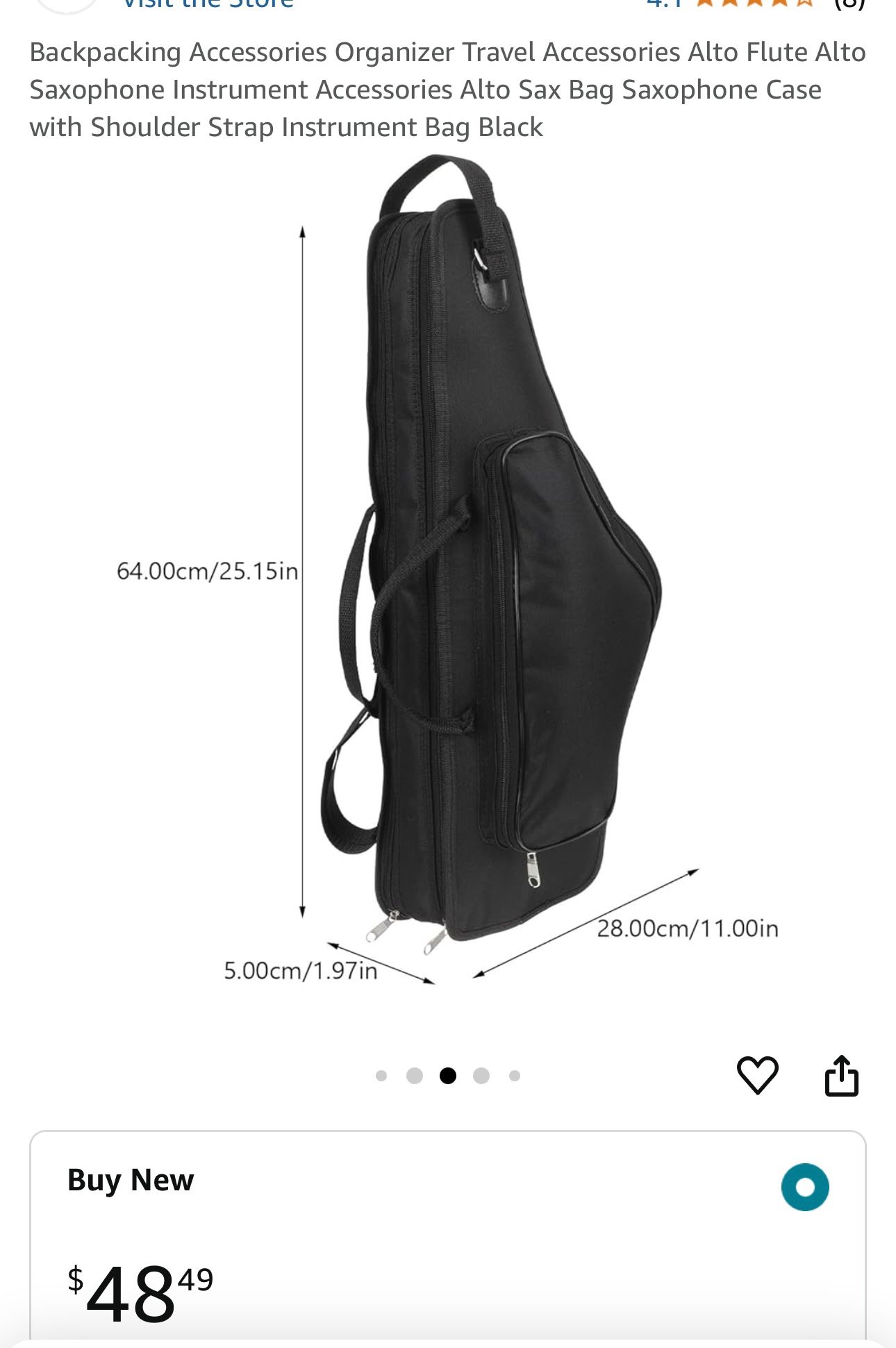 Alto Saxophone Case