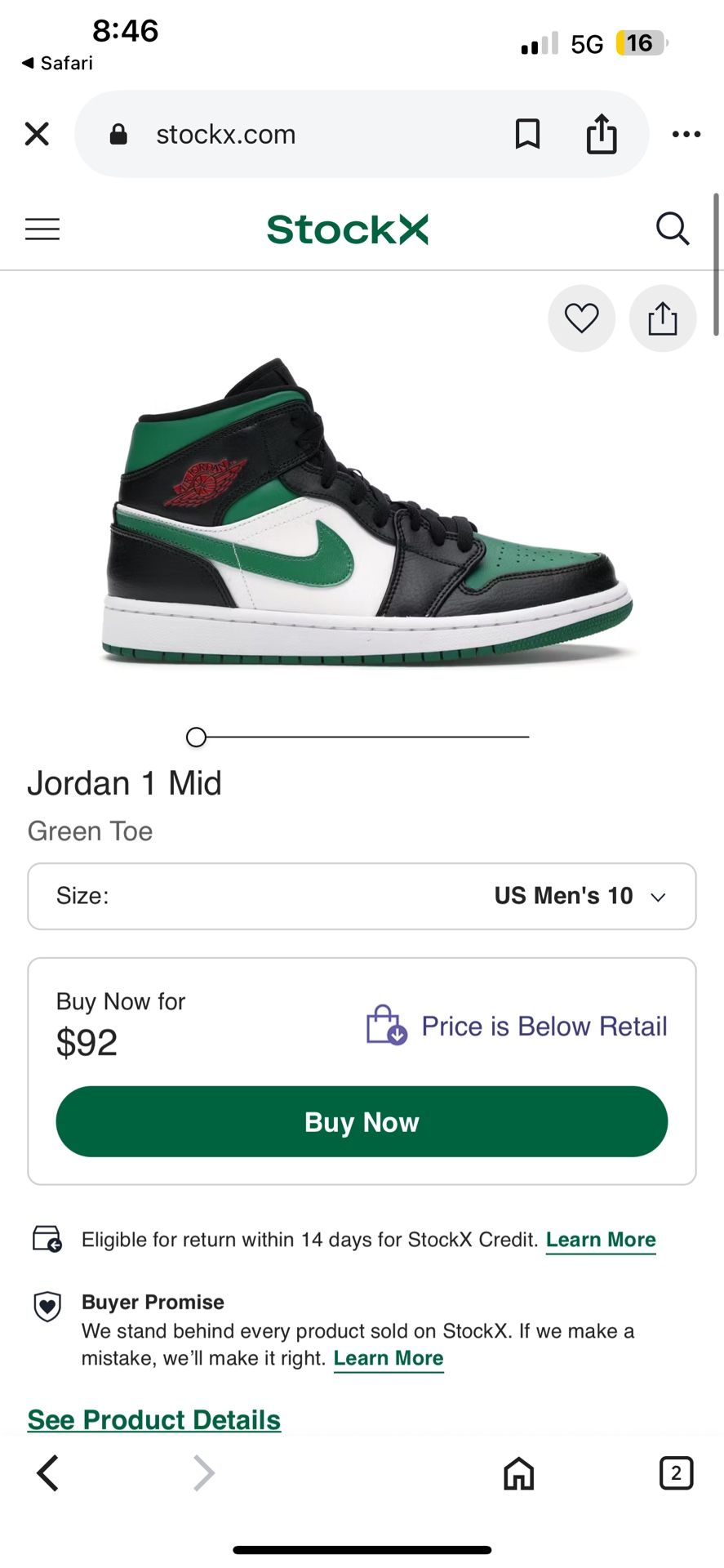 Jordan 1 Mid