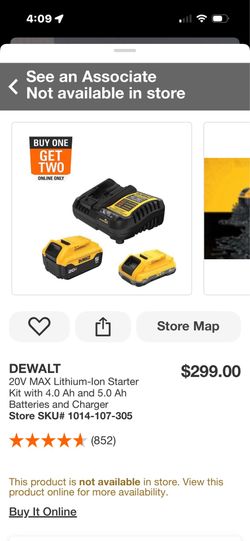 Dewalt batteries