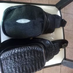 Unisex Crossbody Leather Bags