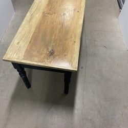 Farmhouse Bench -solid Wood 