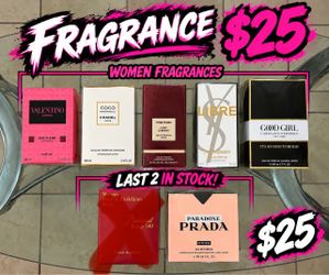 Fragrance Perfume (Was $35 On Sale For $25, Sale Ends On Soon)