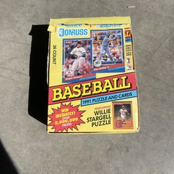 1991 Don Russ MVP Baseball Cards And Puzzle