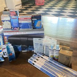 Lot Aquarium Supplies 