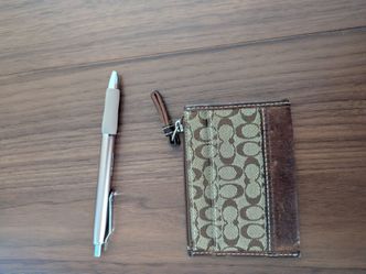 Coach card holder
