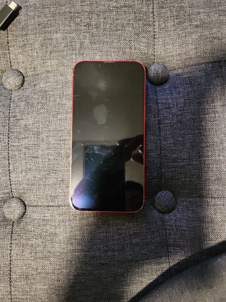 Red Iphone 13 Locked To Verizon OBO