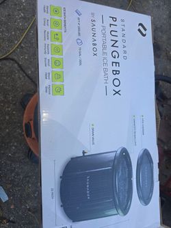 Brand new...Saunabox Standard Plungebox Portable Ice Bath the price is firm