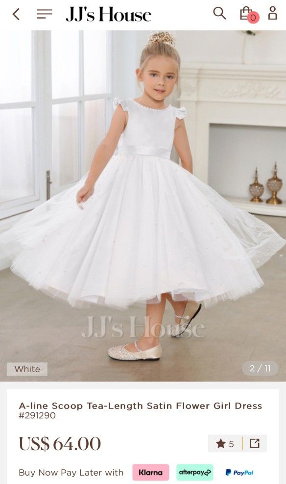 Flower Girl Dress Asking $35 OBO