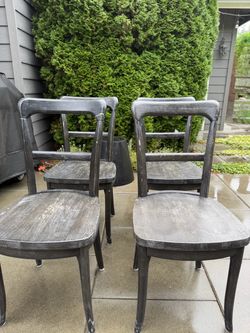Pottery Barn Cline Dining Chairs set of 4