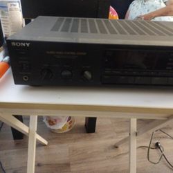 Sony STR-AV320 Audio/Video AV Control Center 2 Channel Am/Fm Stereo Receiver NO Remote