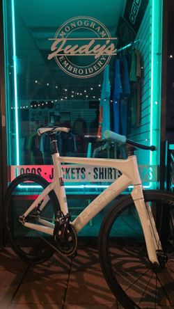 Planet x size 57 pearl white frameset track bike fixed gear fixie