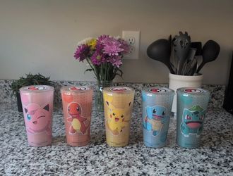 Krispy Kreme Pokemon Tumblers
