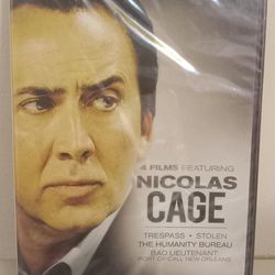 4 Great Nicolas Cage Movies On This DVD Listed In Description Great Deal!