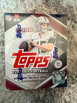 2026 Topps Flagship Football Hobby Box