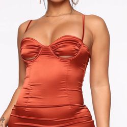 Satin Mini Dress ! Size Small