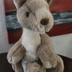 New KANGAROO & BABY Plush 15"