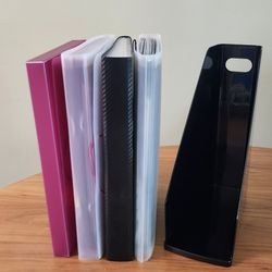 Binders, Folders, Organizer Tray - Move Out Sale 