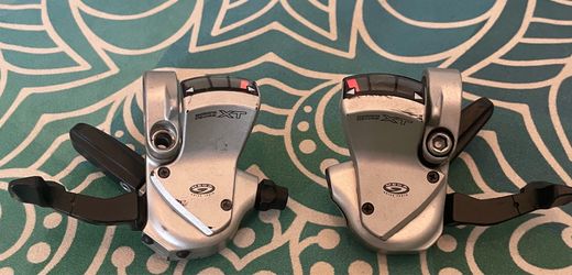 Shimano Deore XT SL-M760 3x9 Rapidfire Shifter Set Pair Mega 9