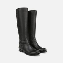 JAYA Women’s Black Knee High Riding Boots
