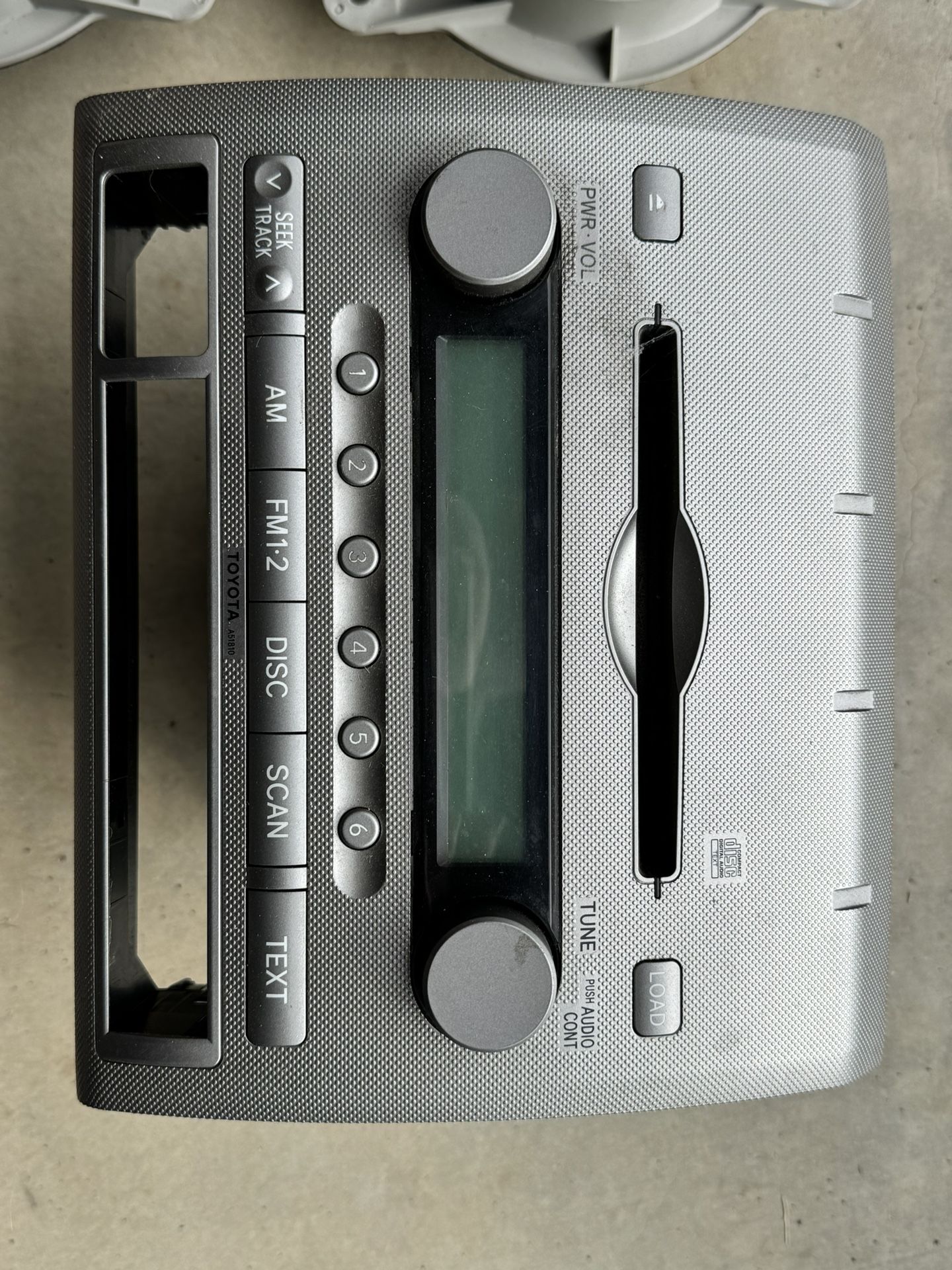 Toyota Tacoma Stock Stereo and Speakers