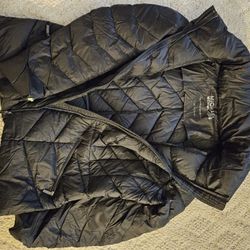 Michael Kors Size L Black Down Fill Jacket