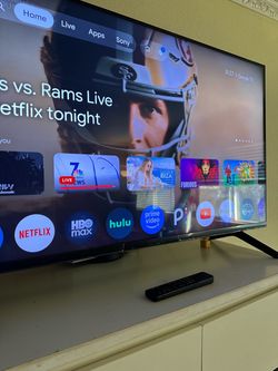 Sony 4k smart TV  43”