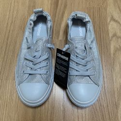 NWT Converse Shoreline Kids slip on, size 2 