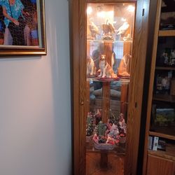 Corner Curio Cabinet for Sale in Ind Head Park IL OfferUp