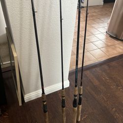 4 Fishing Rods!