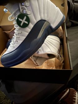 size 9.5 French blue 12’s