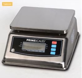 Used PS-FSS IP65 Stainless Steel Washdown Food Scale – Portion Control Scale