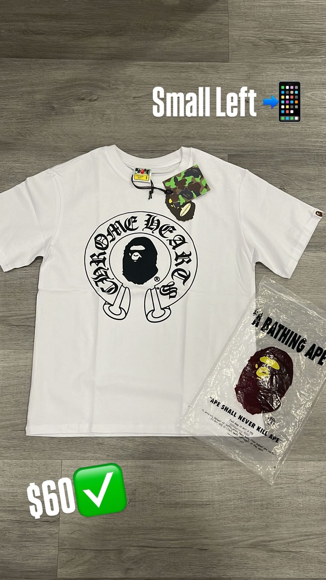 Chrome Hearts Bape T-Shirt 📲