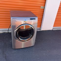 Samsung electric dryer stainless steel work great 